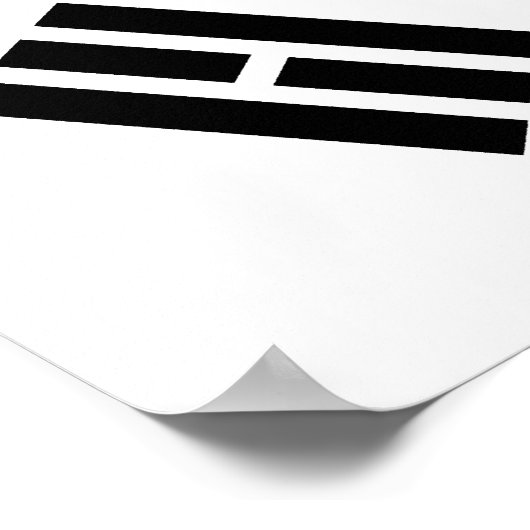 Poster du drapeau sud-coréen (Coin)