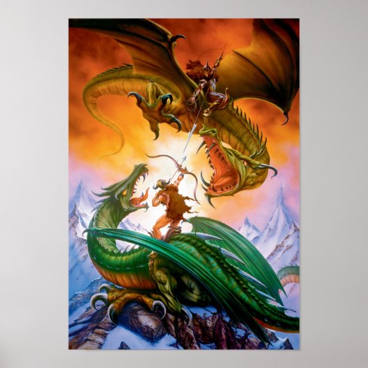 Poster du Duel Dragon (Devant)