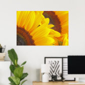 Poster du duo de tournesol (Bureau à domicile)
