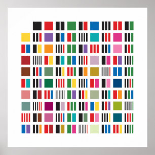 Poster du facteur premier - blanc