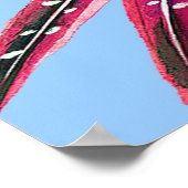 Poster du faisan debout dessin 4 (Coin)