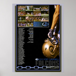 Poster du Faucon Fort Campbell de la saison 2011