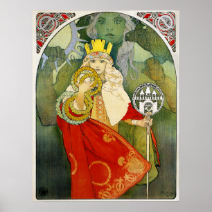 Poster du Festival Alphonse Mucha Sokol