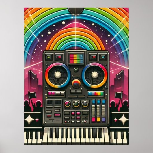 Poster du Festival de musique (Devant)