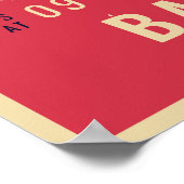 Poster du festival de musique rock (Coin)