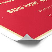 Poster du Festival de musique rock - Guitare & Fla (Coin)