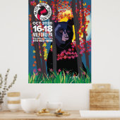 Poster du Festival du film de l'ours noir 2020 (Cuisine)