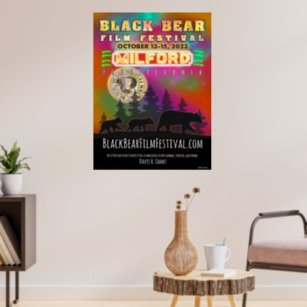 Poster du Festival du film de l'ours noir 2023