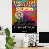 Poster du Festival du film de l'ours noir 2023 (Bureau à domicile)