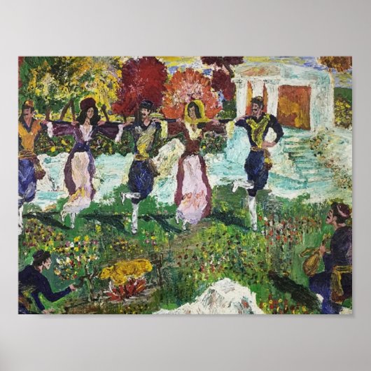 Poster du Festival Grecian /Sarr (Devant)