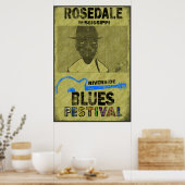 Poster du festival Riverside Blues (Cuisine)