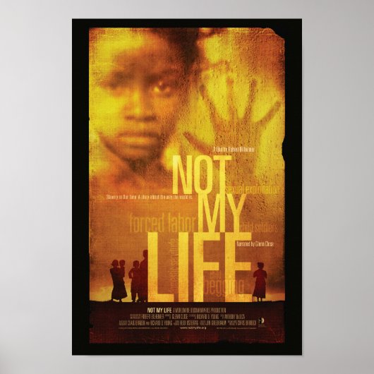 Poster du film Not My Life (Devant)