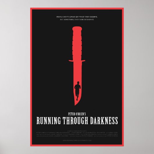 Poster du film Runthrough Darkness Movie (Devant)