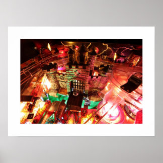 Poster du flipper du château de MM