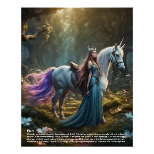 Poster du folklore Elf (Devant)