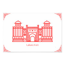 Poster du Fort Pakistan à Lahore