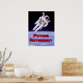 Poster du futur astronaute (Cuisine)