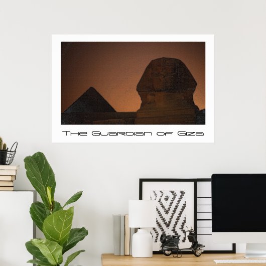 Poster du Gardien de Giza (Bureau à domicile)