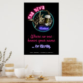 Poster du gardien de nuit - The Dive (Design #1) (Cuisine)