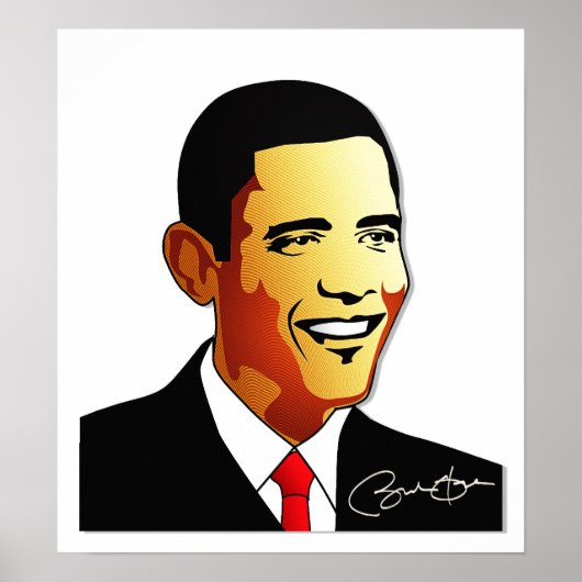 Poster du géant Obama (Devant)