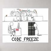 Poster du gel de code (Devant)