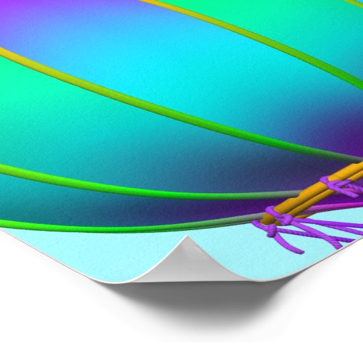 Poster du GiggleBelly Train 18x18 (Coin)