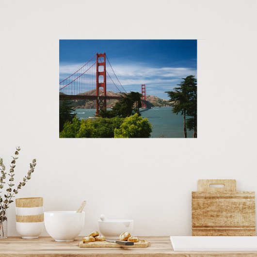 Poster du Golden Gate Bridge (Cuisine)