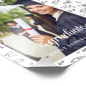Poster du Graduate sur mesure Nom de la photo Grad (Coin)