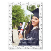 Poster du Graduate sur mesure Nom de la photo Grad (Devant)