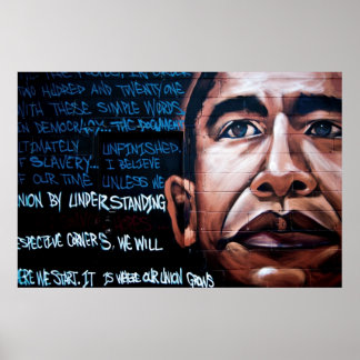 Poster du Graffiti Obama