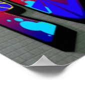 Poster du Graffiti pour la Paix (Coin)