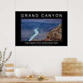 Poster du Grand Canyon 4820 noir (Cuisine)
