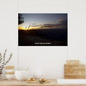 Poster du Grand Canyon Sunset 1 (Cuisine)