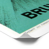 Poster du Grand Prix de Belgique 1948 (Coin)