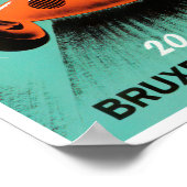 Poster du Grand Prix de Bruxelles 1948 (Coin)