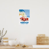 Poster du Grand Prix de Monaco 1937 (Cuisine)