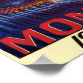 Poster du Grand Prix de Monaco 1957 (Coin)