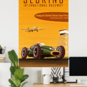 Poster du Grand Prix des États-Unis 1959 (Bureau à domicile)