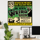 Poster du Grand Spook Show - Dr Jekyl (Bureau à domicile)