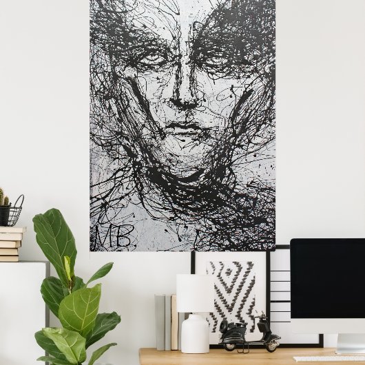 Poster du Grand Visage ! (Bureau à domicile)