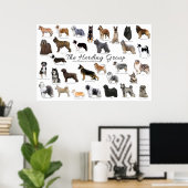 Poster du groupe d'élevage (Bureau à domicile)