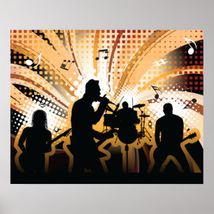 Poster du groupe Rock