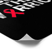 Poster Du Guerrier du Coeur Sensibilisation aux maladies  (Coin)