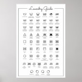 Poster du guide de blanchisserie (Devant)