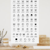 Poster du guide de blanchisserie (Cuisine)