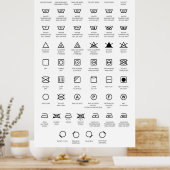 Poster du guide de blanchisserie (Cuisine)