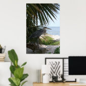 Poster du Héron bleu (Bureau à domicile)