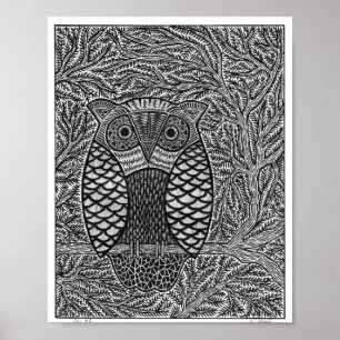 Poster du hibou #2