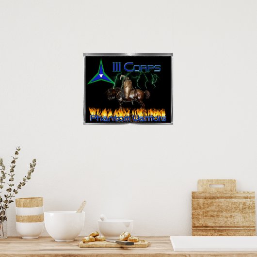 Poster du IIIe Corps (Cuisine)