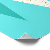 Poster du Jacquard moderne du milieu du siècle (Coin)